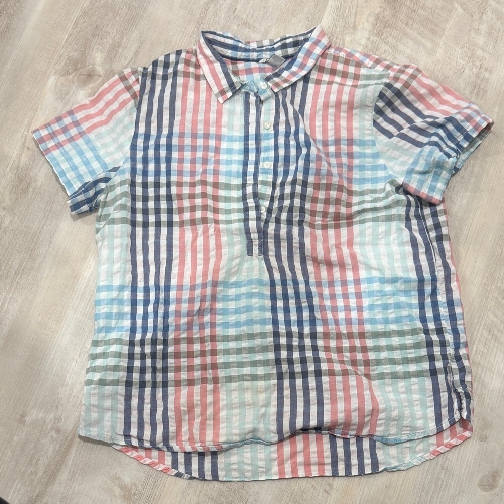 LL Bean Plaid Women’s Shirt - Multicolor